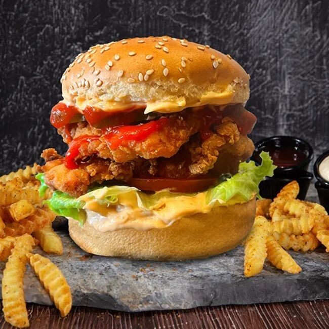 Ohannes Crispy Chicken Burger