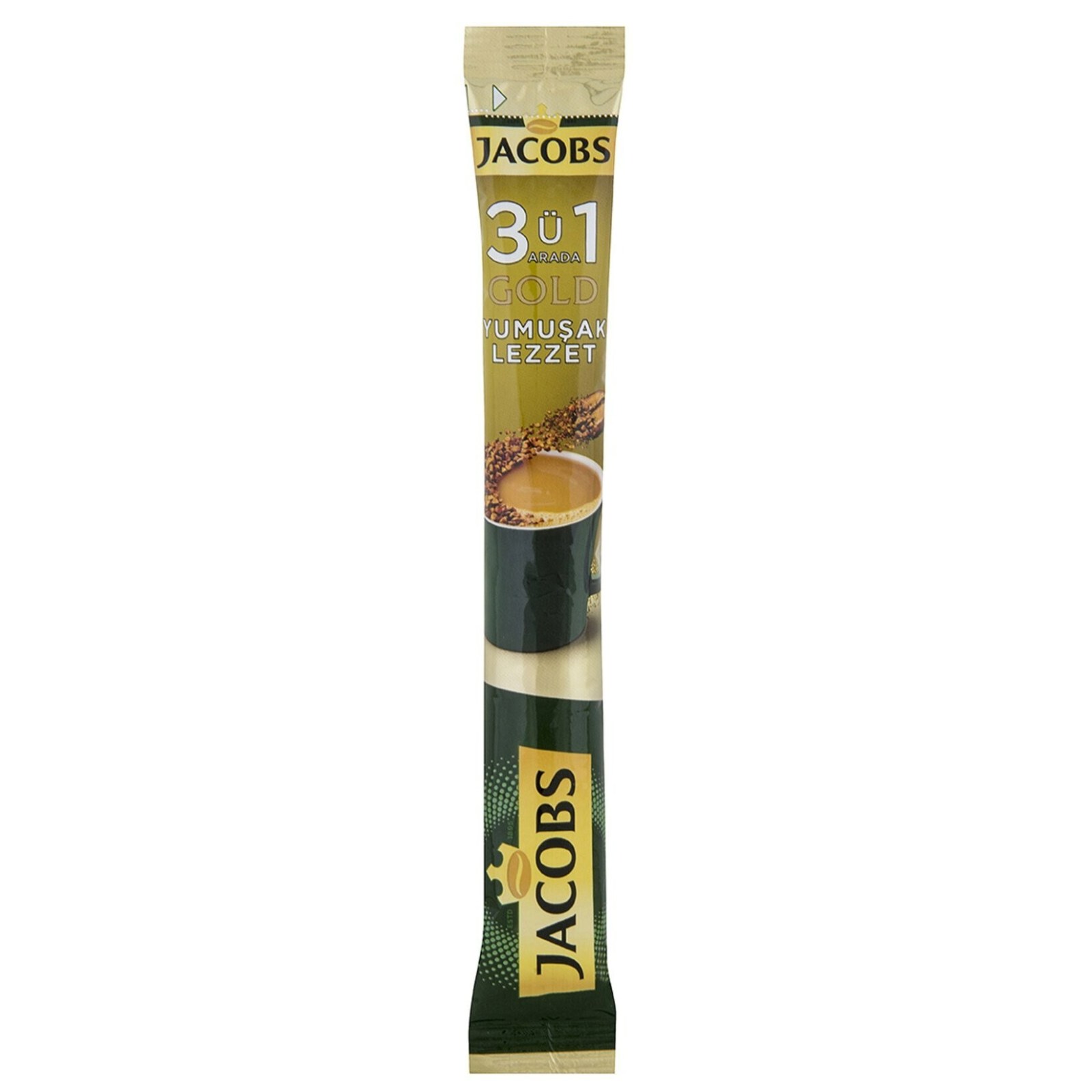 Jacobs Gold 3'ü 1 Arada Yumuşak Lezzet 18 G