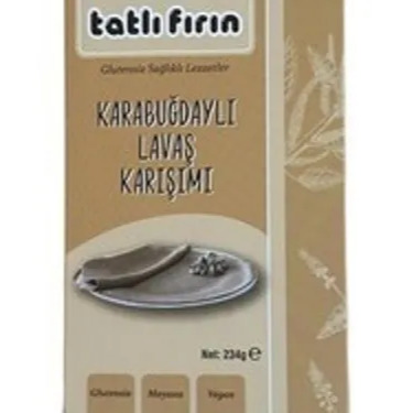 Tatlı Fırın Karabuğday Lavaş Karışımı (Glütensiz & Mayasız)