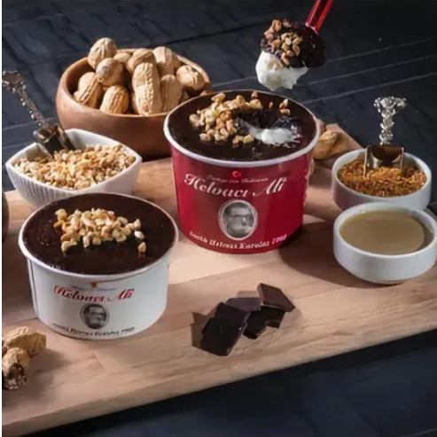 Dondurmasız Çikolatalı İrmik Helvası (160 gr)