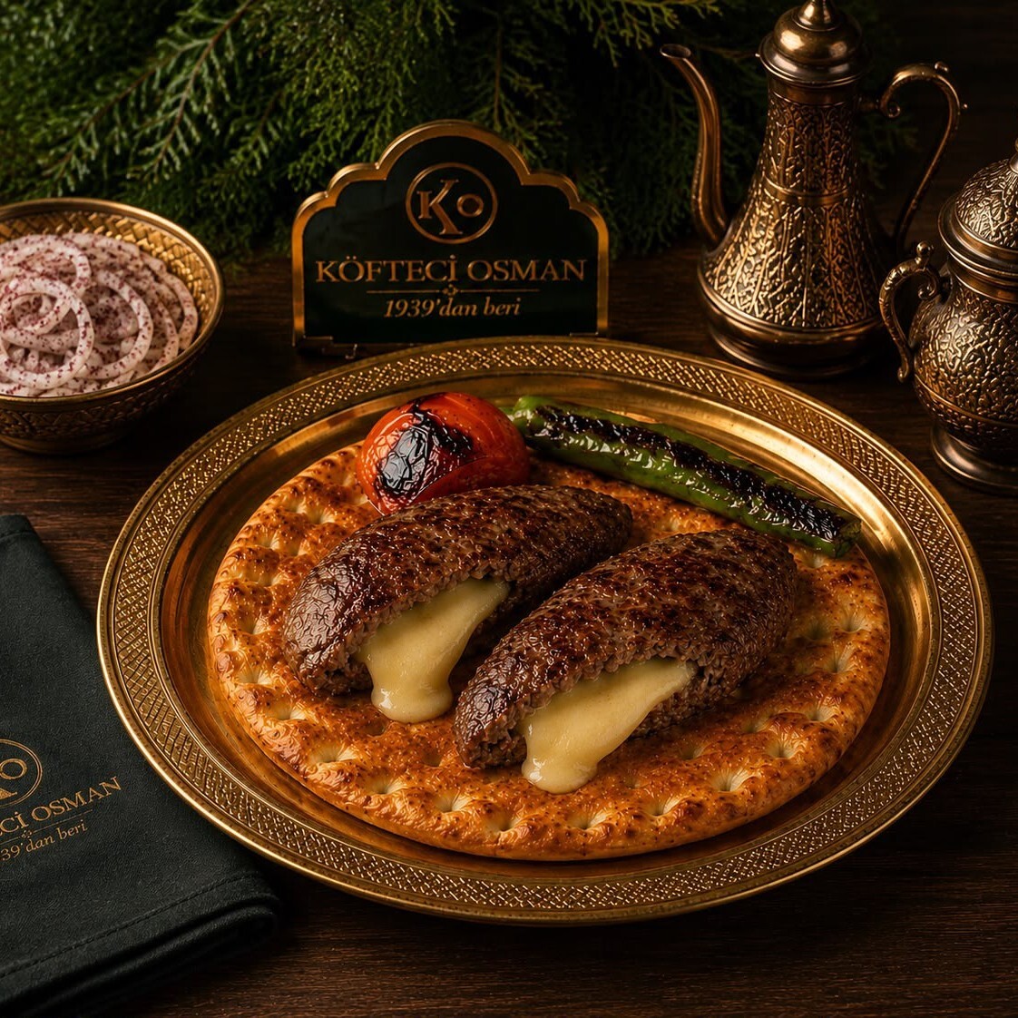 Bursa'nın Meşhur Kaşarlı Pideli Köfte (180 GR)