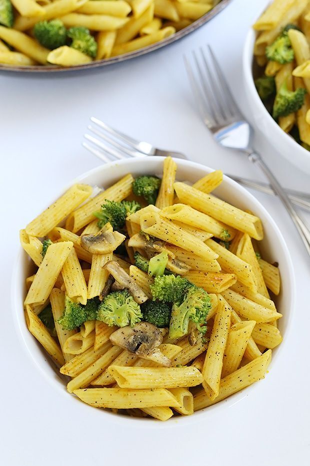 Körili Sebzeli Mantarlı Penne