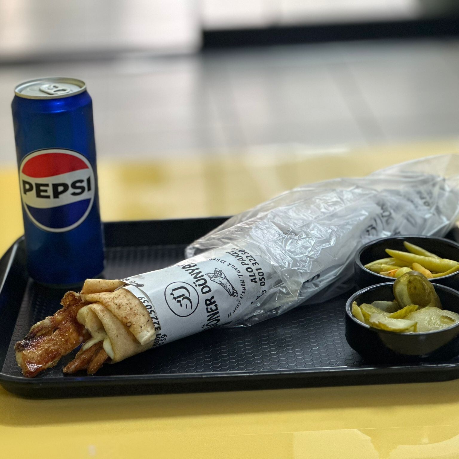 Kaşarlı Tavuk Dürüm Menü