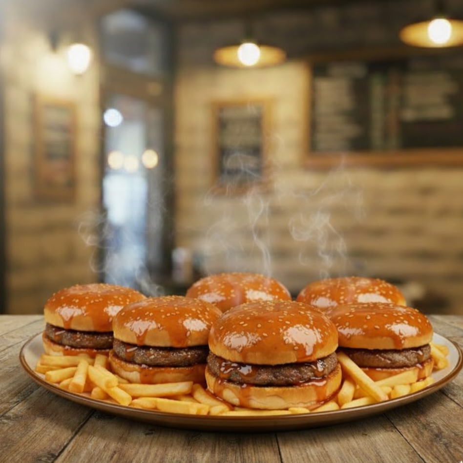 5'li Islak Hamburger