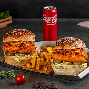 2'li Chicken Burger Menü