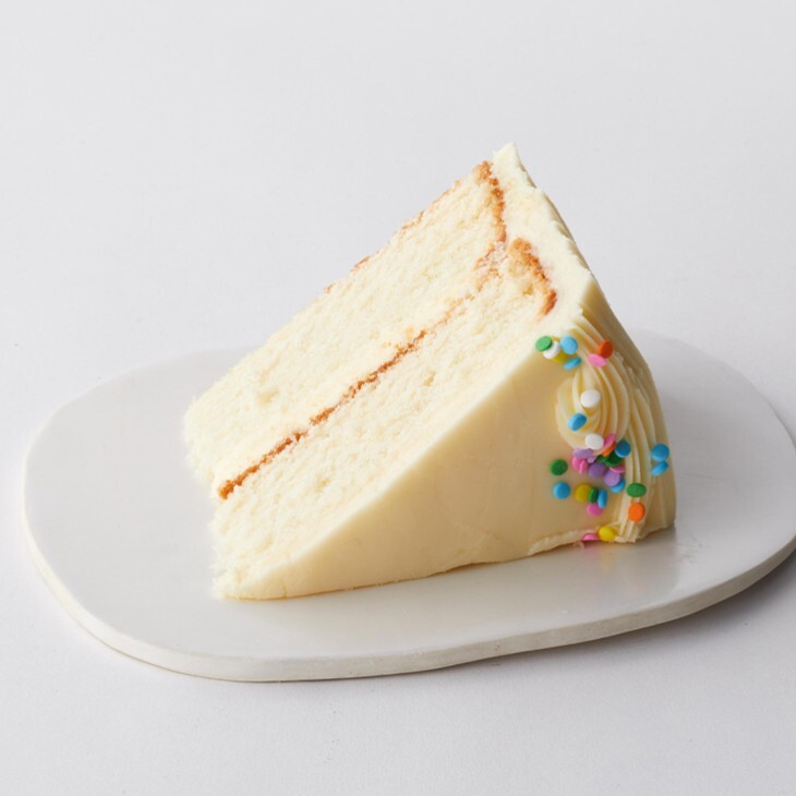 Vanilla Cake Dilimi ( Vanilla Buttercream )