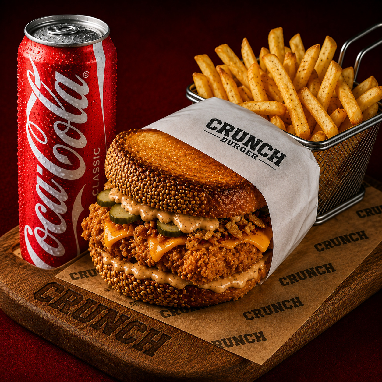 Çıtır Tavuk Crunch Menü