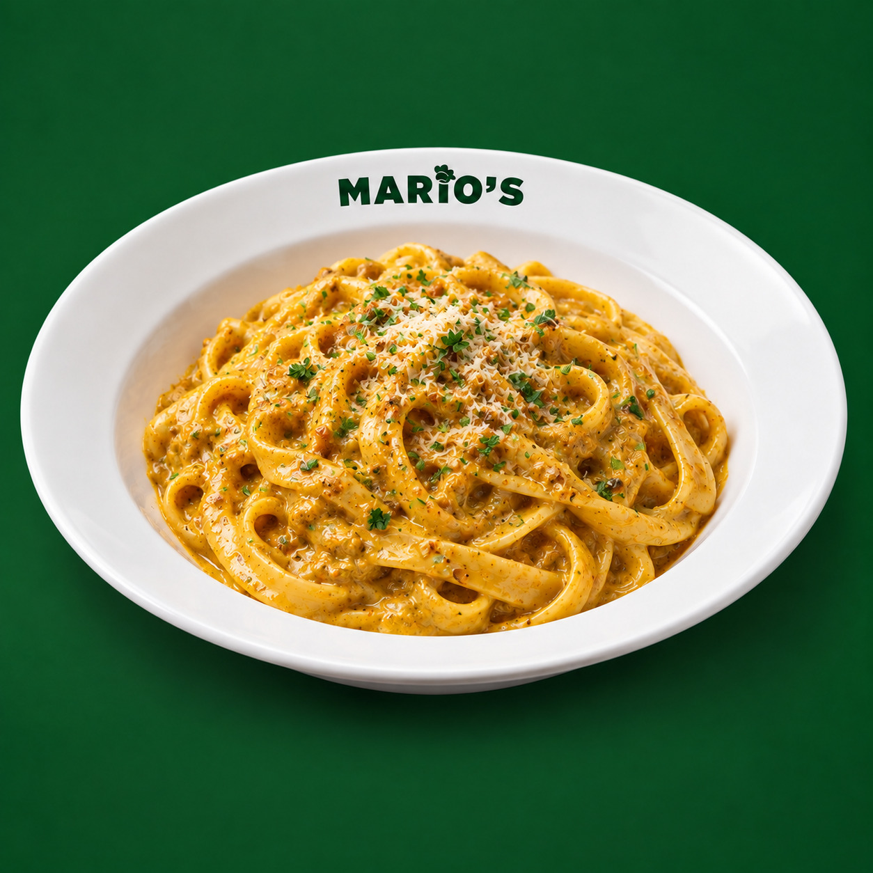 Köri Soslu Fettuccine