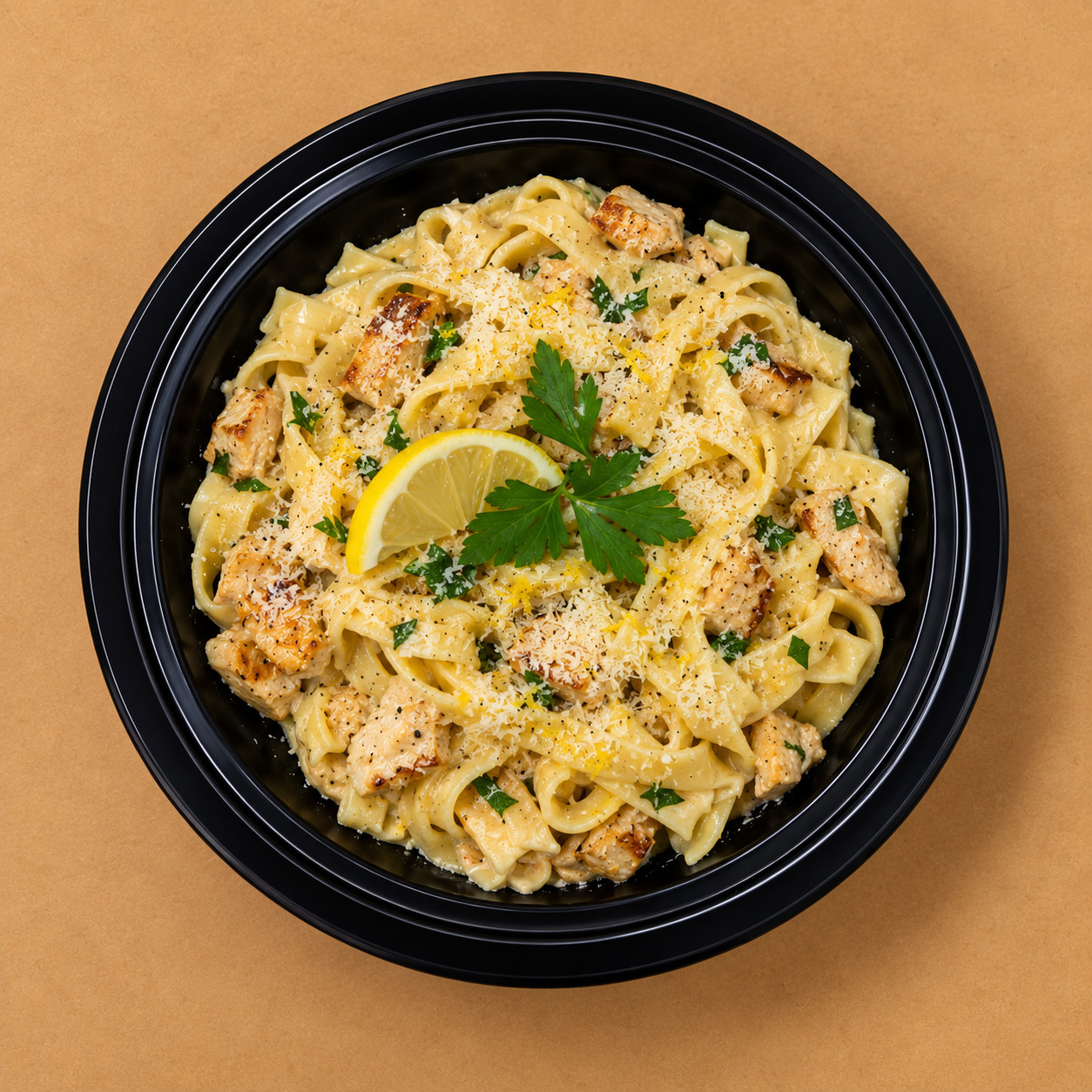 Makarnalab - Tavuklu Limonlu Fettucine
