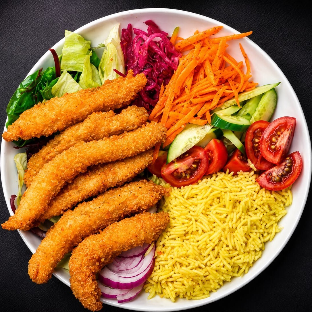 Çıtır Tavuklu Bowl