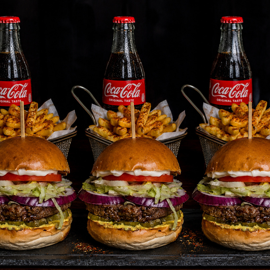 3'lü Classic Hamburger Menü
