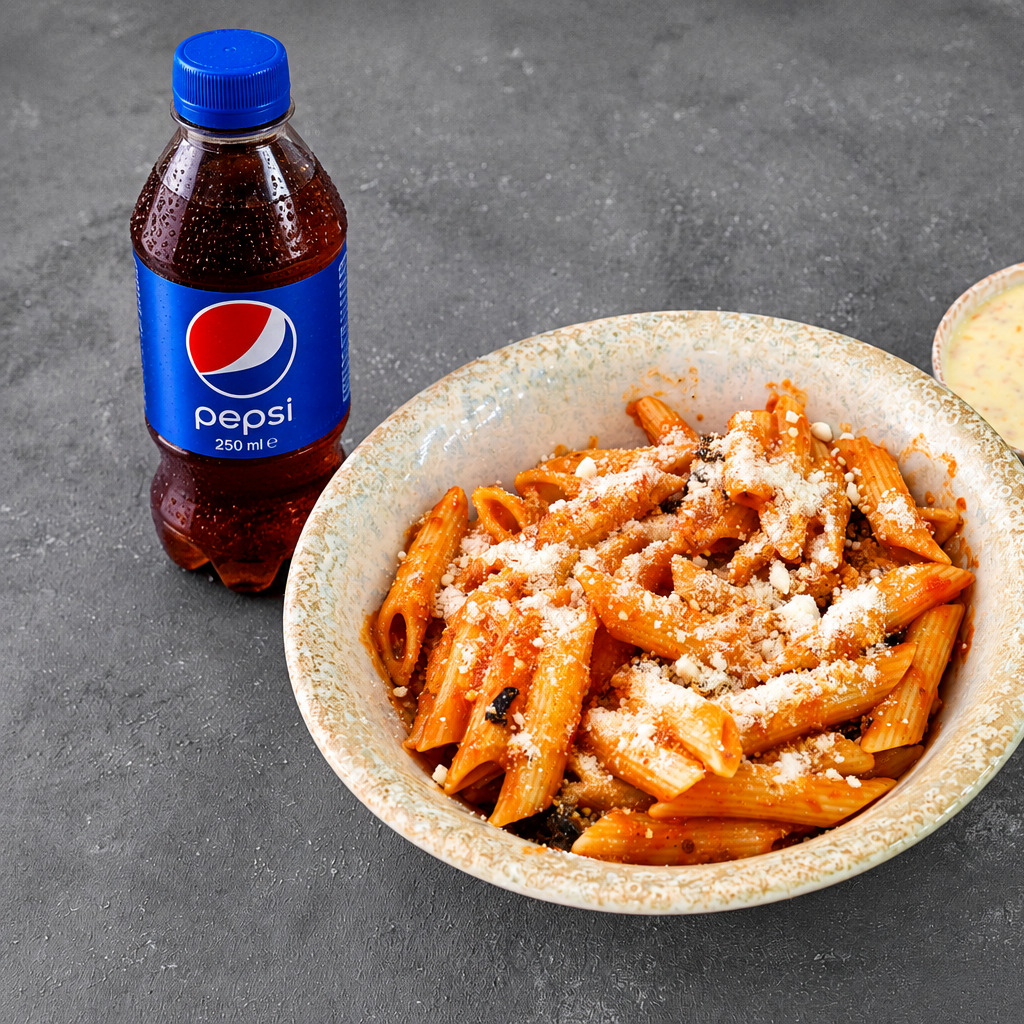 Pepsi'li Arrabbiata Menü