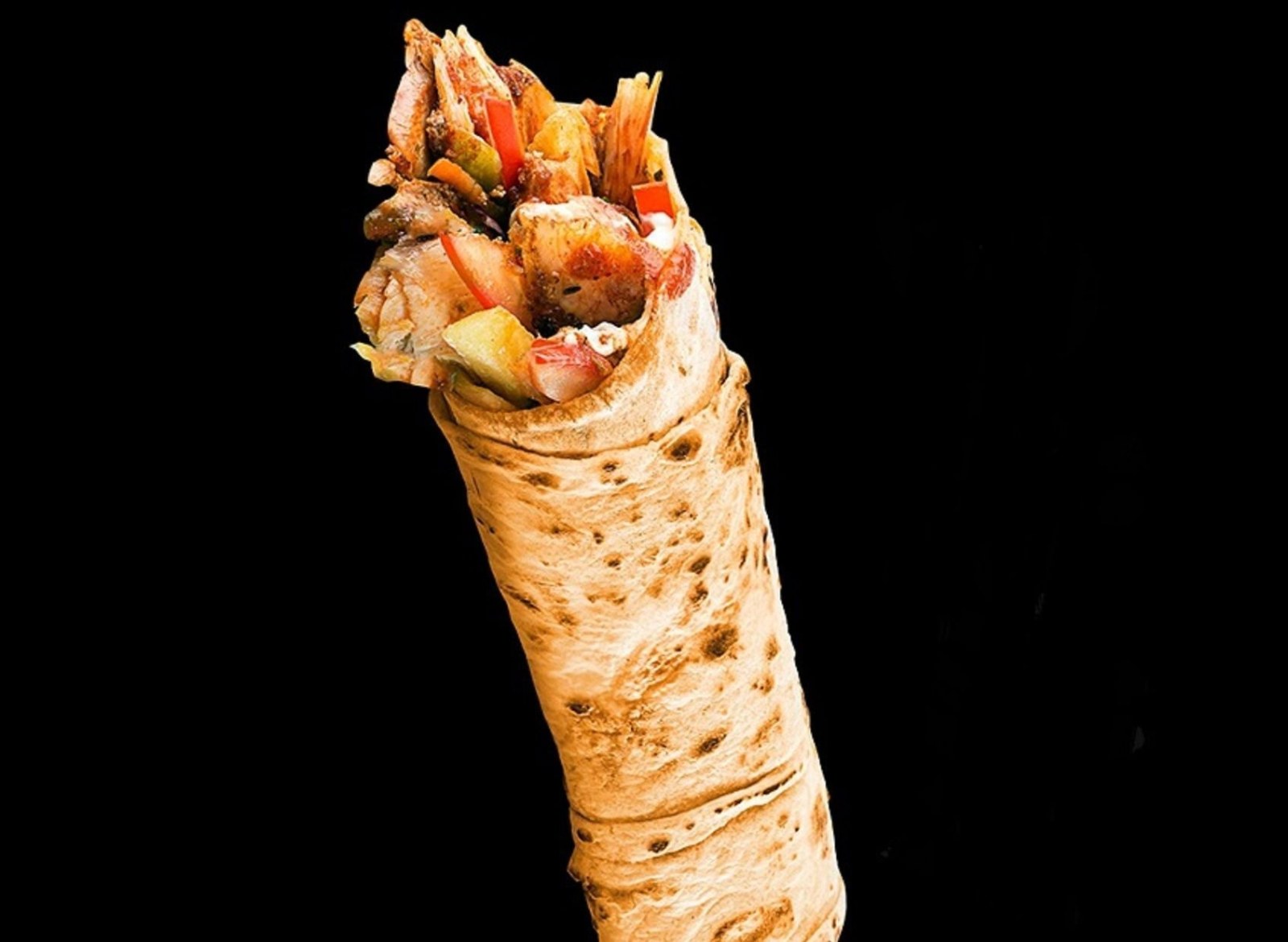 Tavuk Döner Dürüm (100gr.)