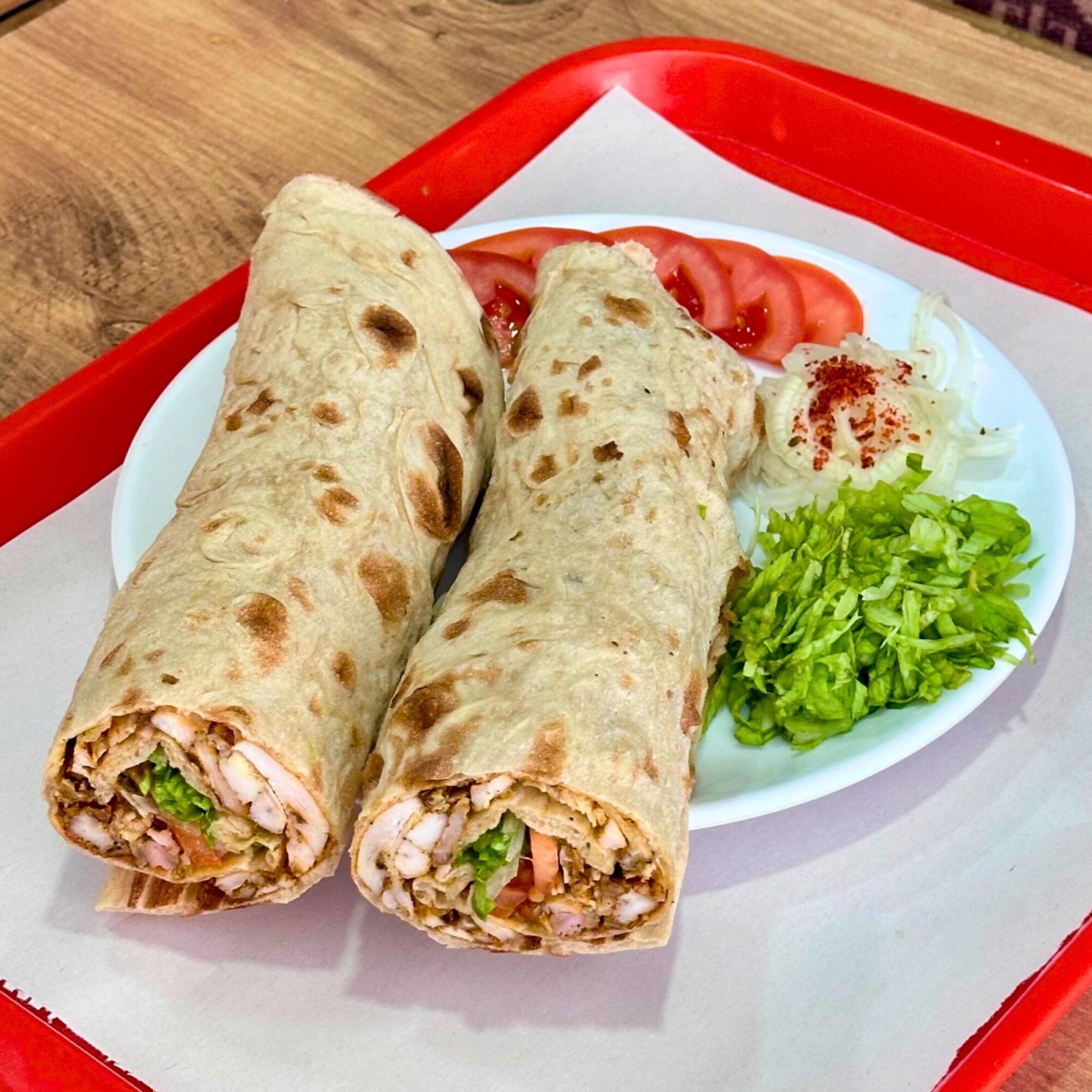 Mini Tavuk Döner Dürüm (80gr)