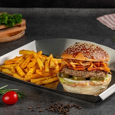 Et Burger Menü