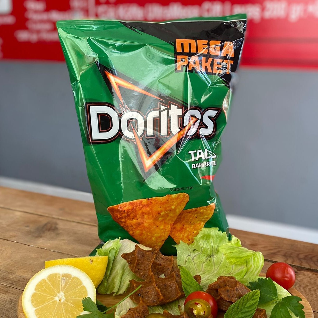 Kanka Dürüm Menü 2 Lİ 100 Gr + 2 ayran + doritoslu