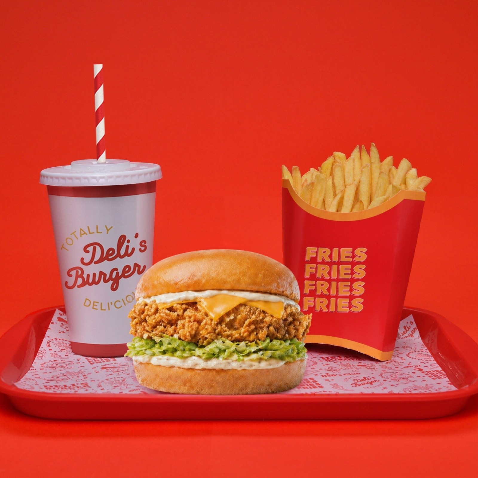 Deli's Chick Burger Menü
