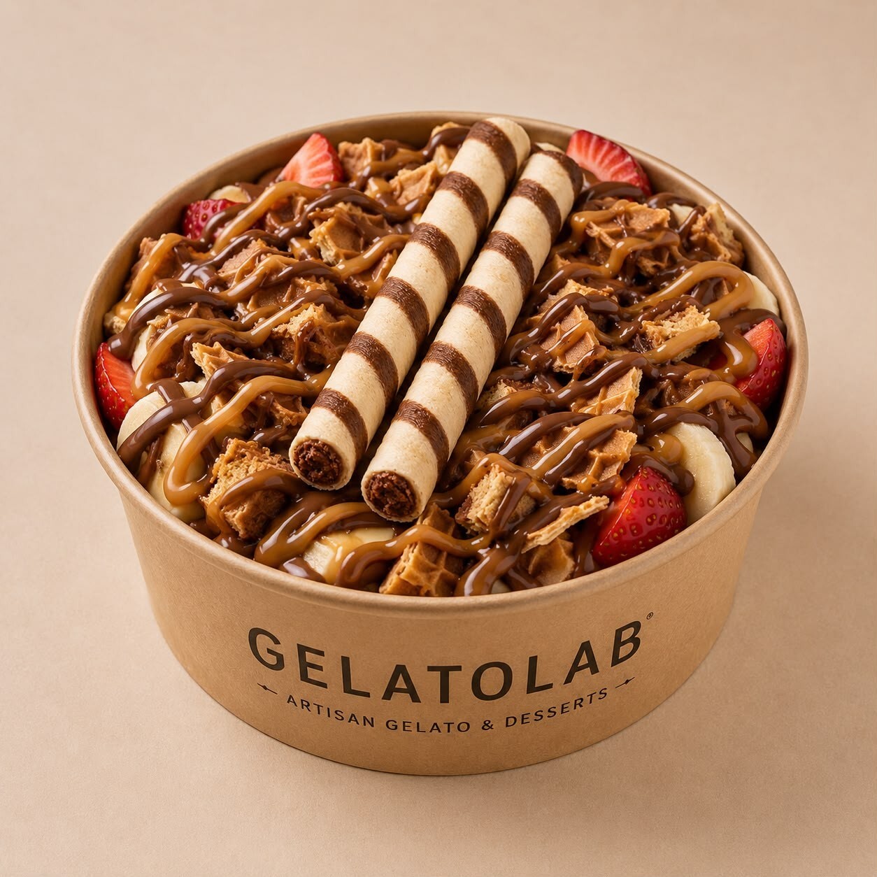 Rulokat Bowl Waffle
