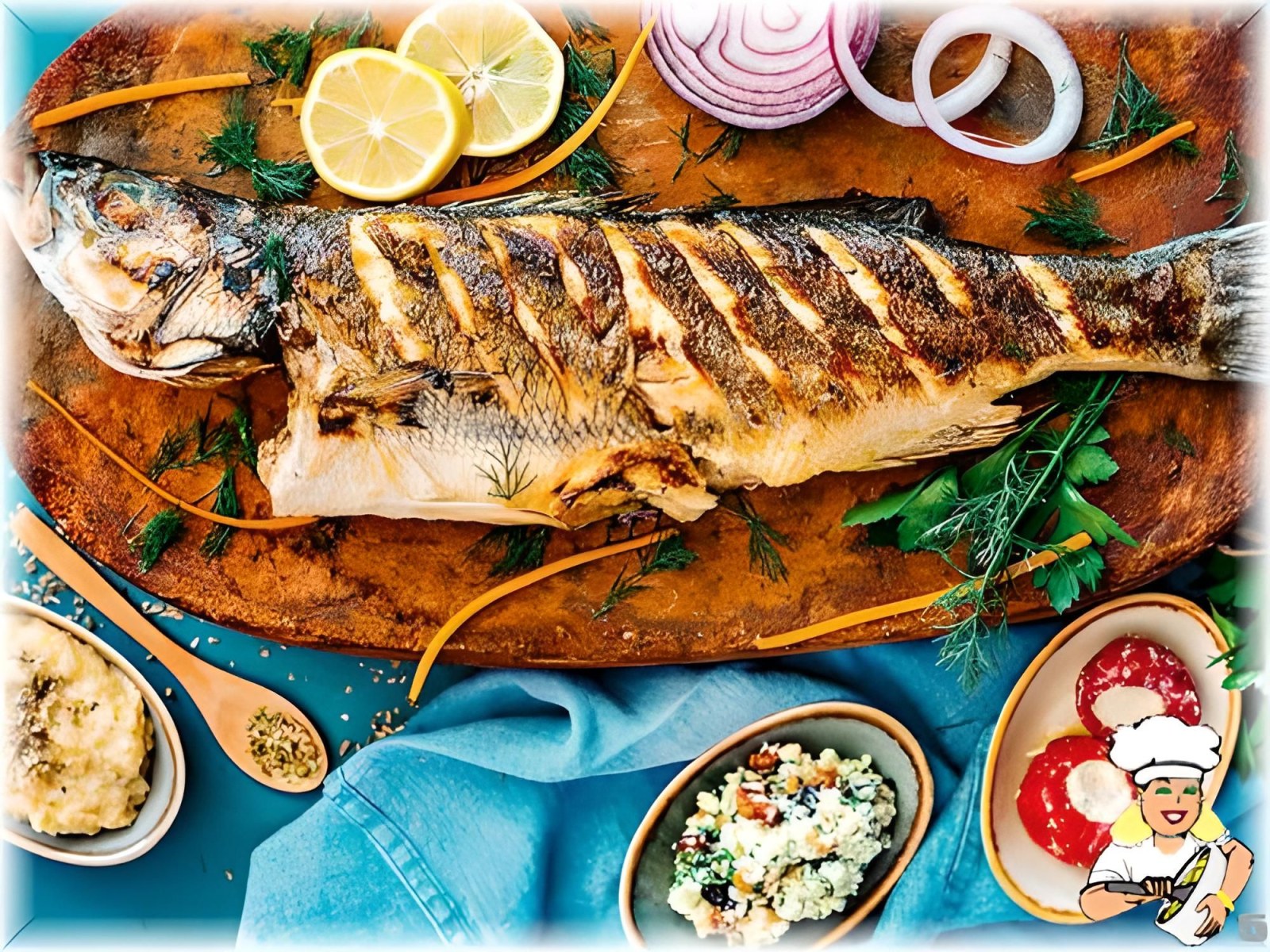 Deniz Levrek Tava ( 500-600 gr. )