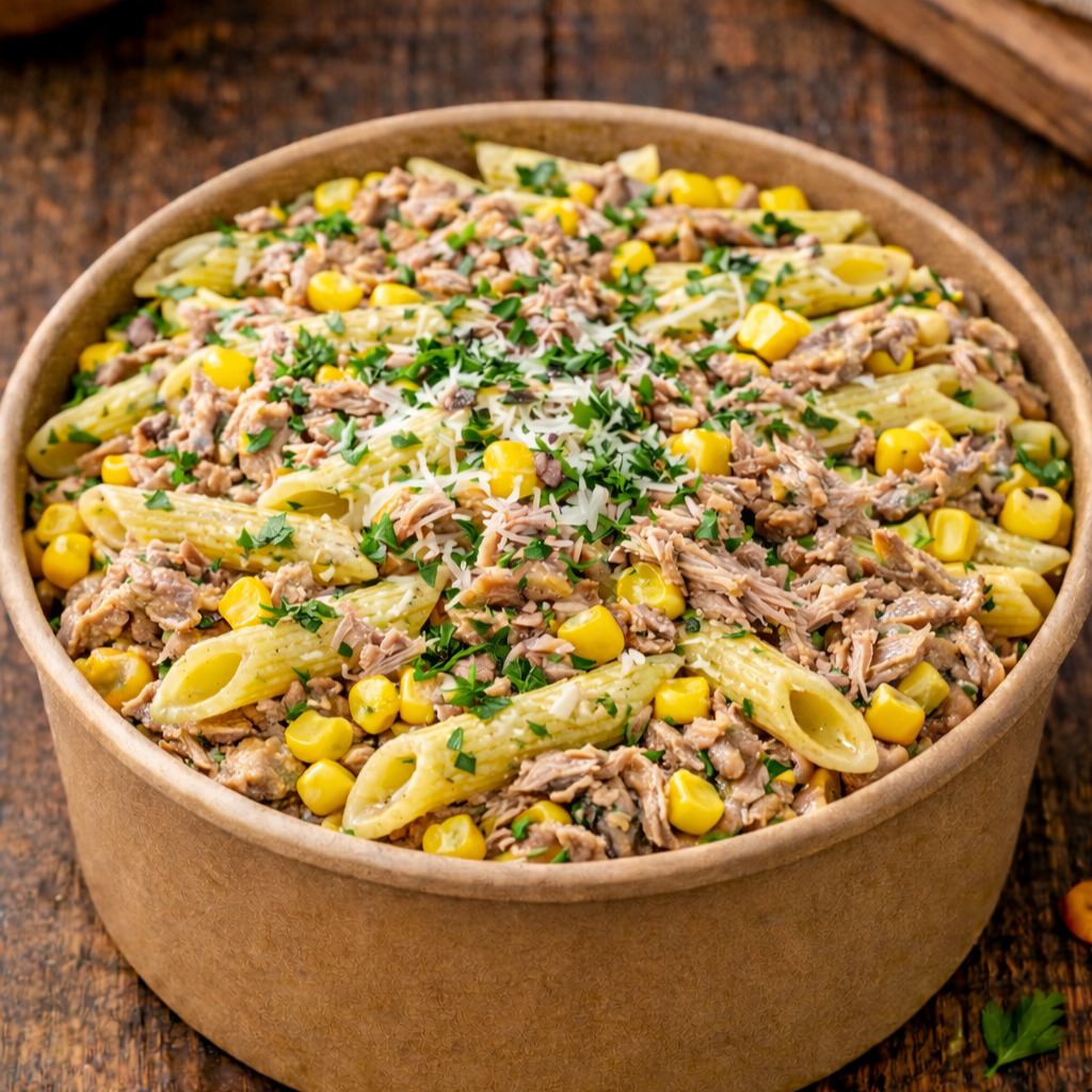 Ton Balıklı Penne