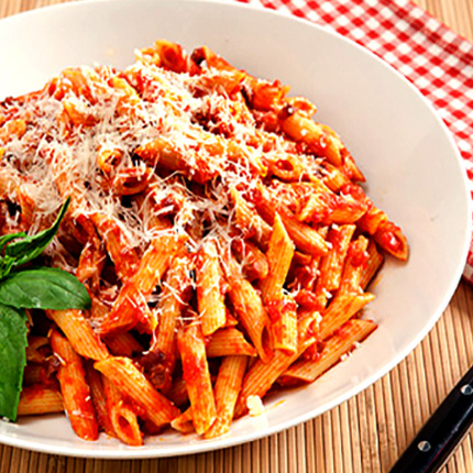 Arrabbiata Soslu Makarna