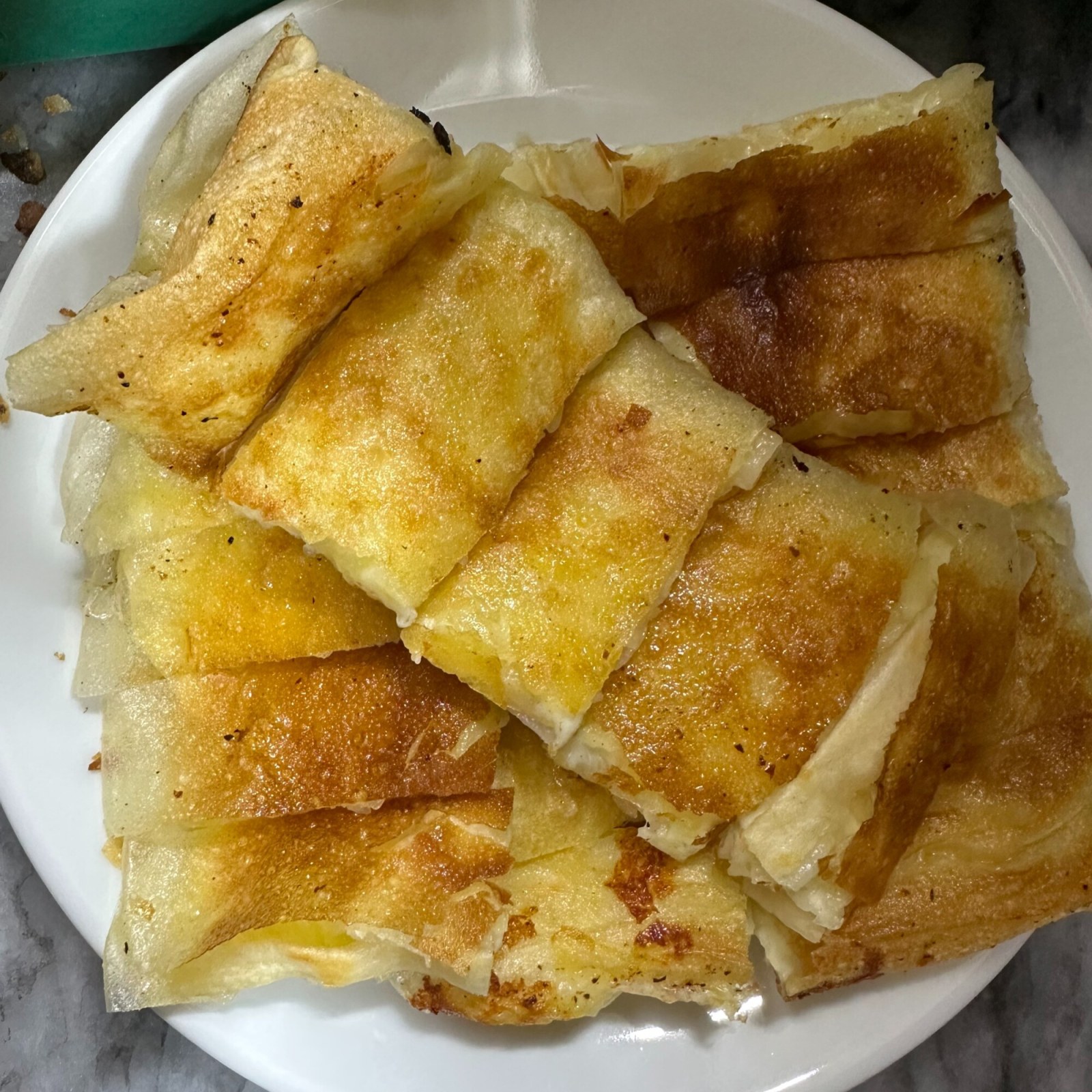 Peynirli Ispanaklı Kaşarlı Börek