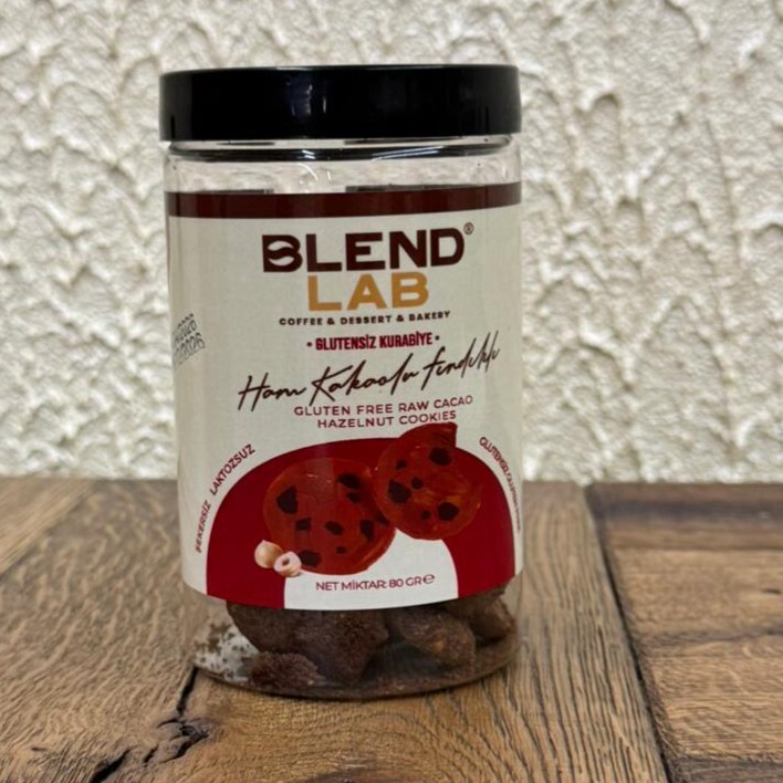 Ham Kakaolu Fındıklı Glutensiz Kurabiye