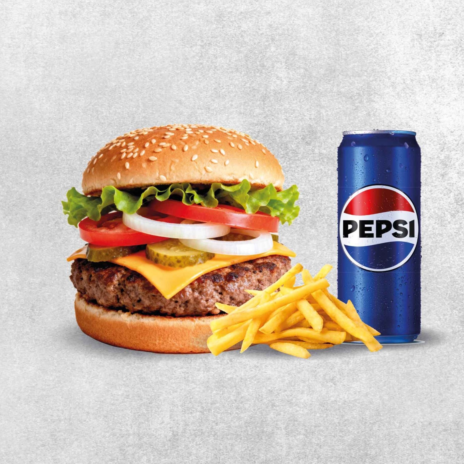 Cheeseburger Menü