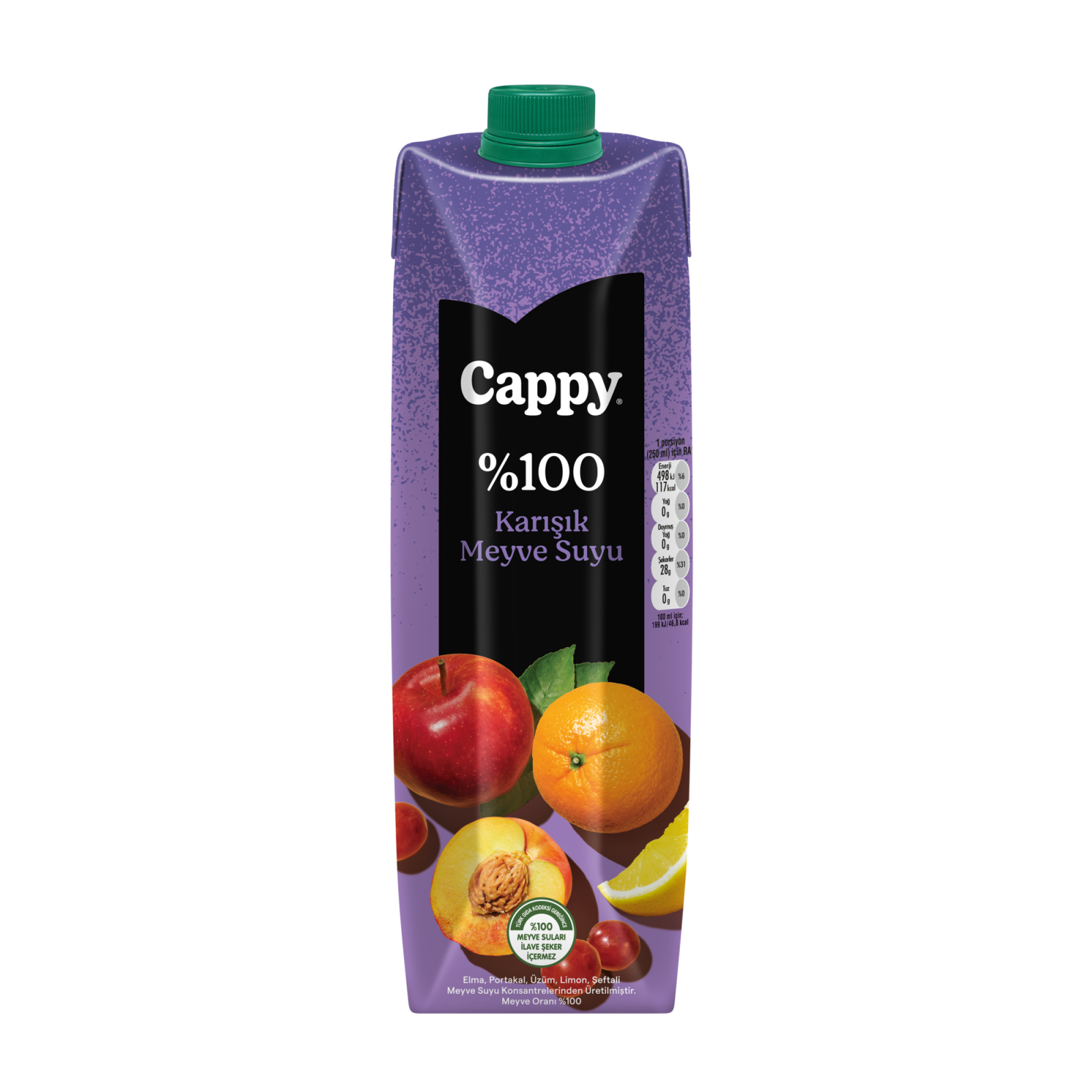 1 Lt Cappy Karışık Meyve Suyu