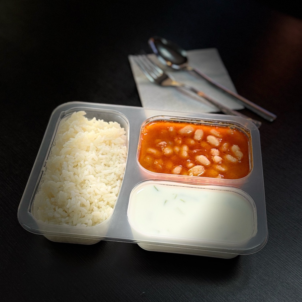 Kuru Fasülye + Pirinç Pilavı + Cacık