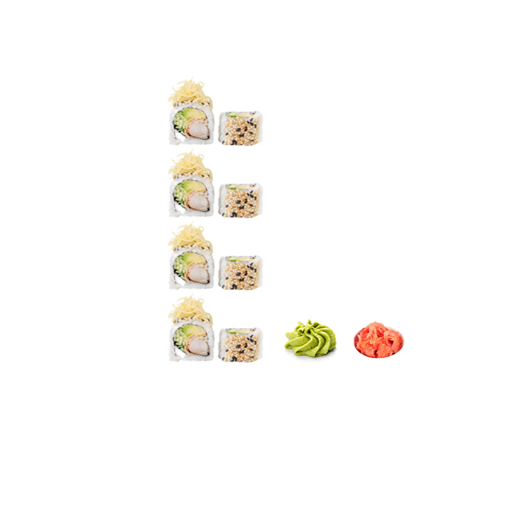 Sesame California Roll ( 8 Pcs )