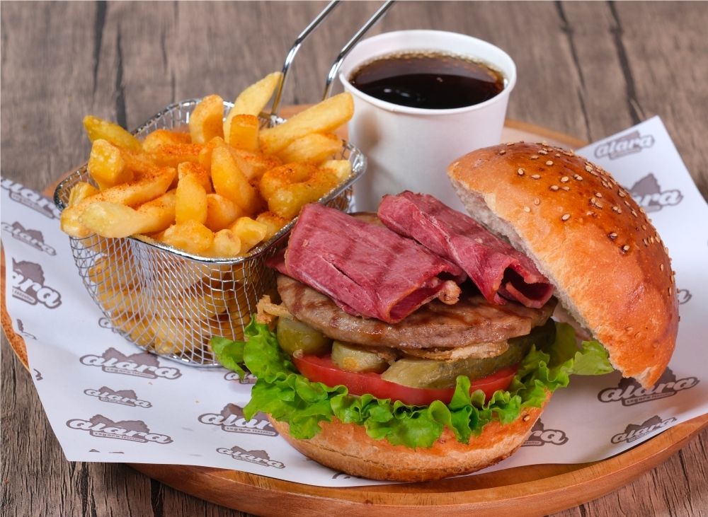 Füme Burger Menü