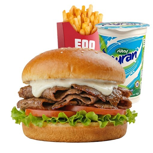 Et Döner Burger Menü