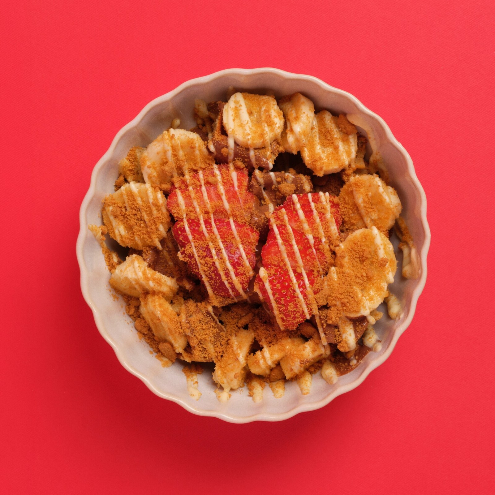 WAFFLE BOWL (%100 GERÇEK ÇİKOLATALI)