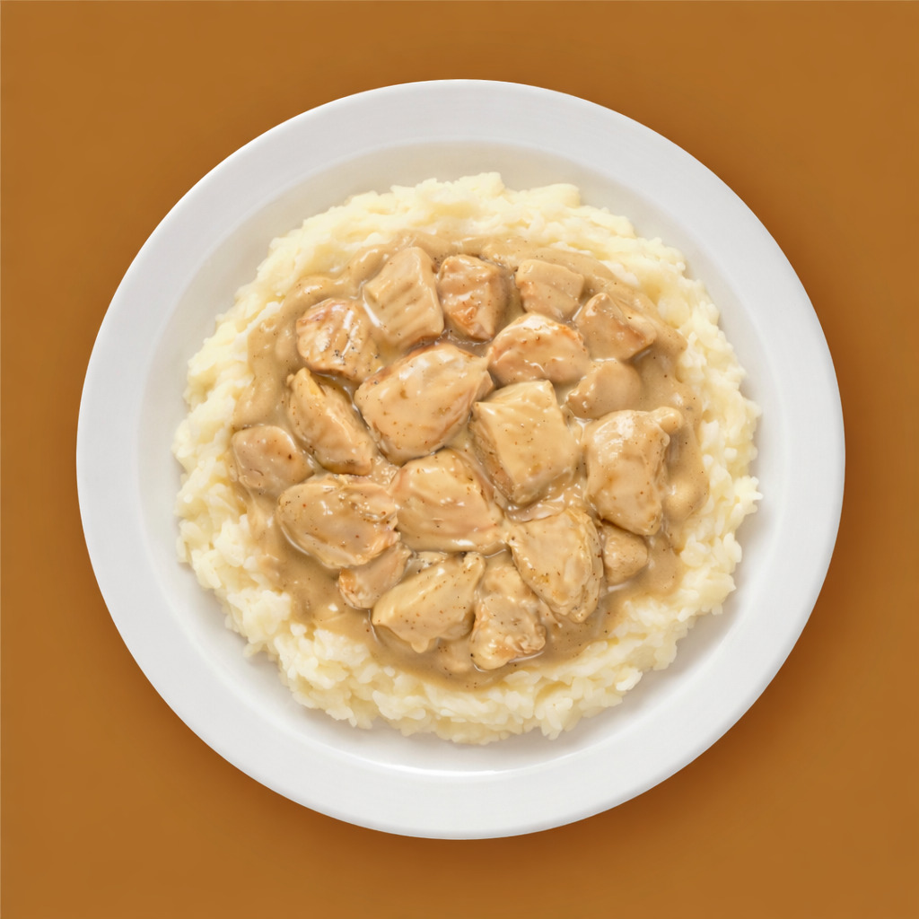 Beğendi Soslu Tavuk & Patates Püresi