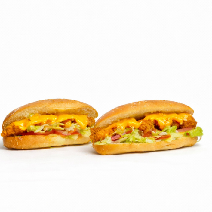 2Li Cheese Cajun Sandviç