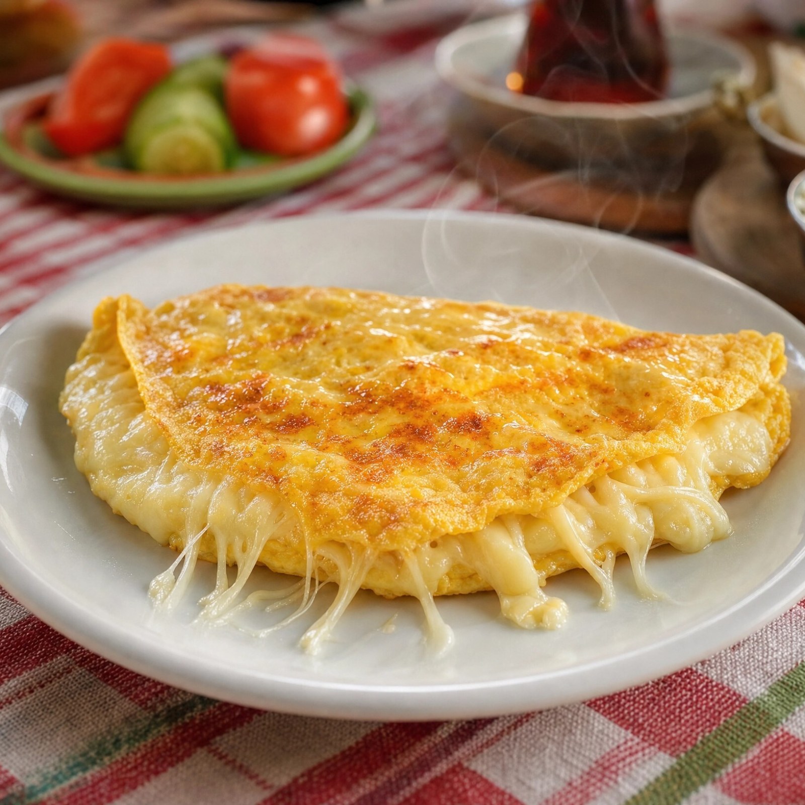 Kaşarlı Omlet