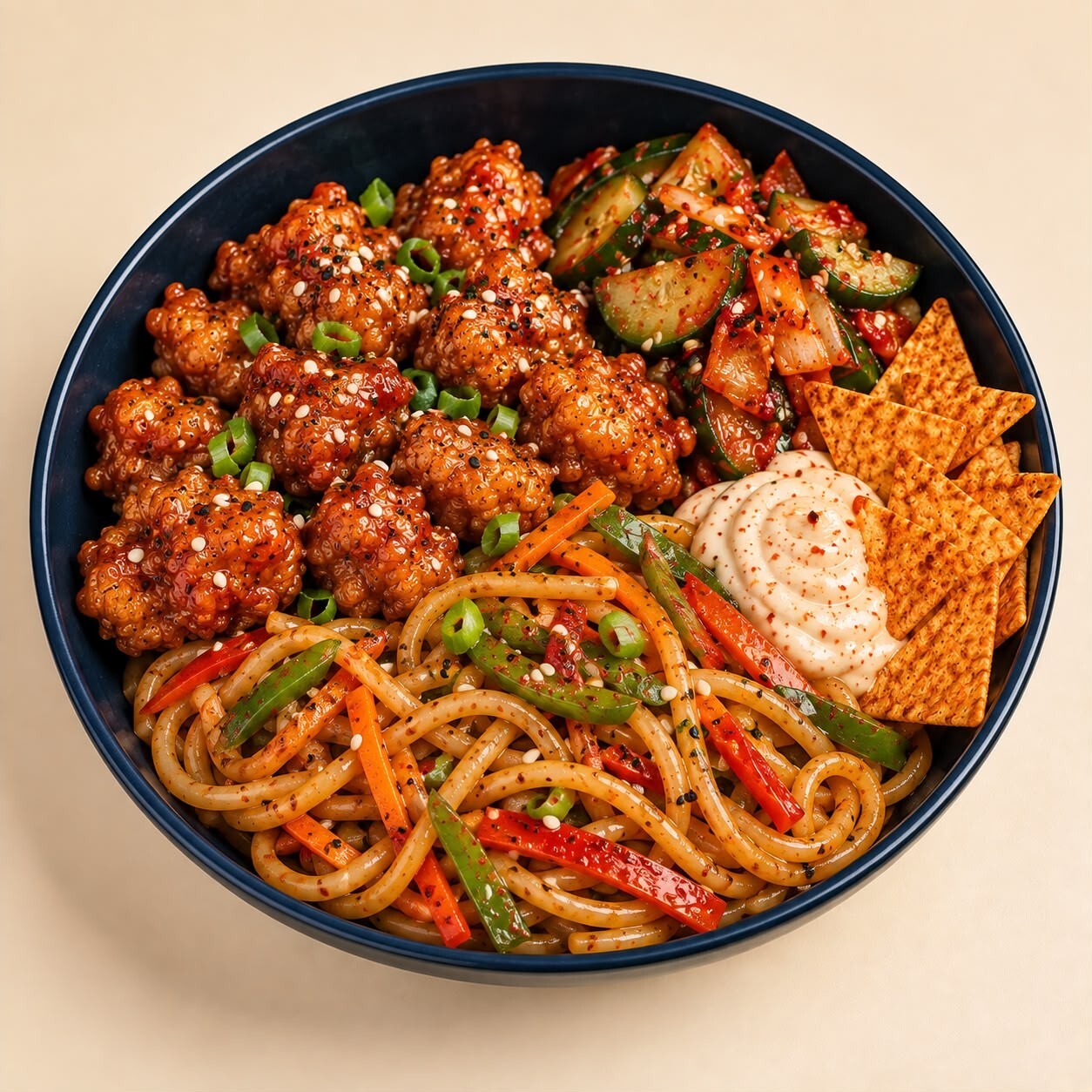 Kore Usulü Tavuk Bowl