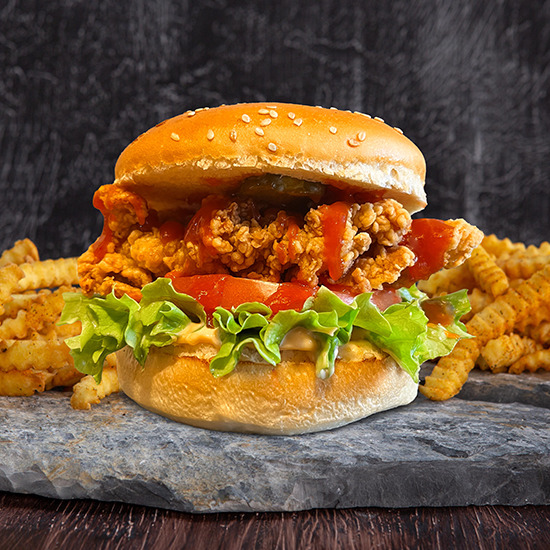 Regular Crispy Chicken Burger