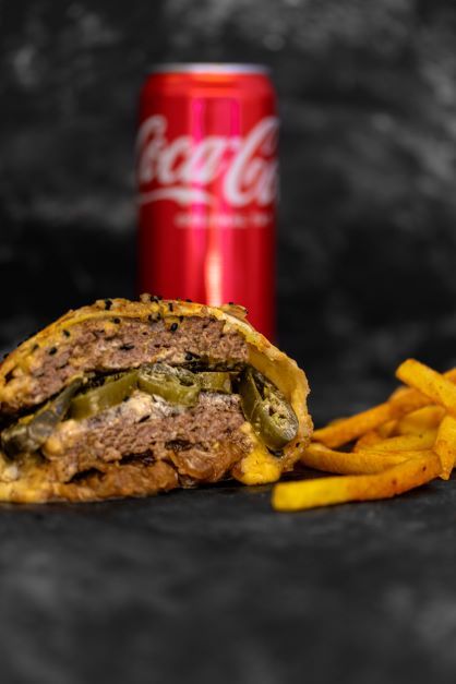 Calzone Jalapeno Burger