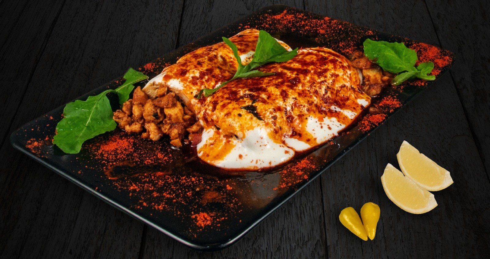 Yoğurtlu Soslu Tavuk Tantuni
