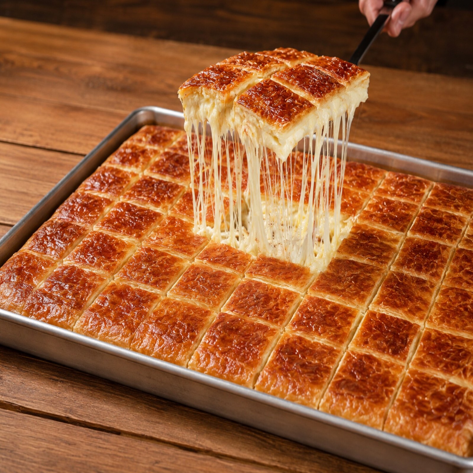 Bülent Börek Peynirli Tereyağlı Börek (4500 Gr - 4.5 Kg Tepsi)