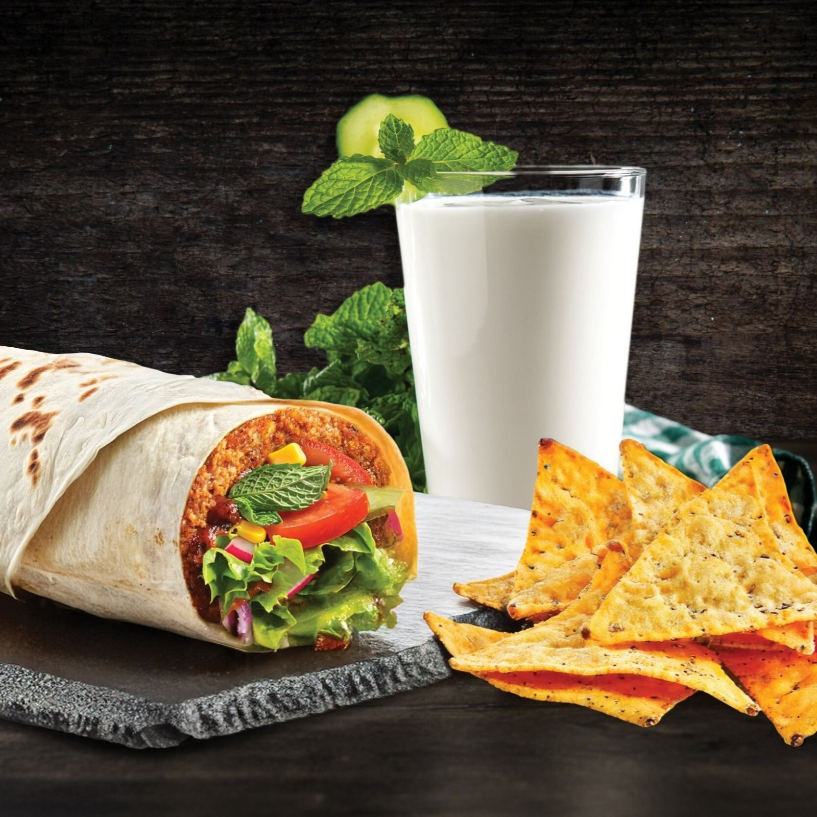 Klasik Crunchy (Doritoslu) Ultra Maxi Çiğ Köfte Dürüm