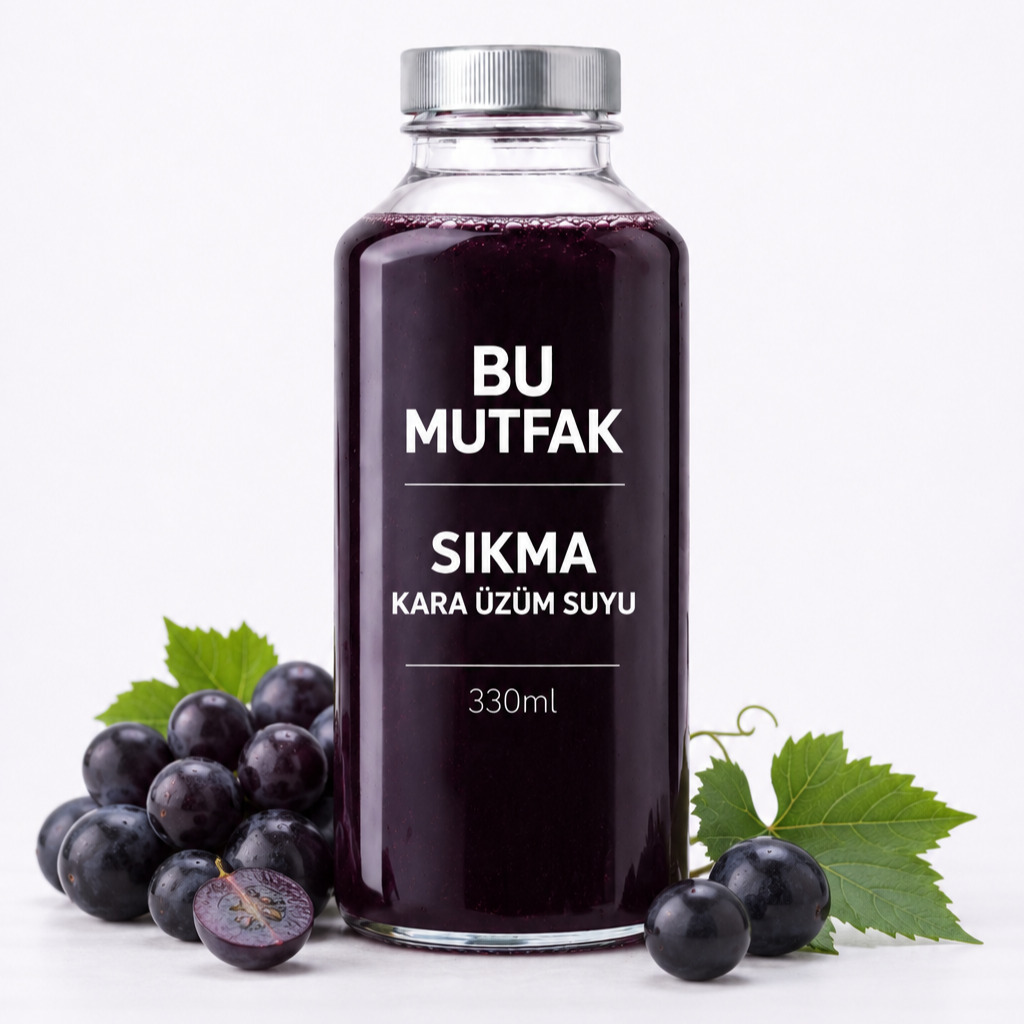 Sıkma Kara Üzüm Suyu