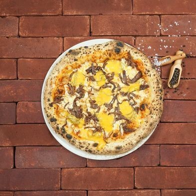 Cheddar Tiftik Et Pizza