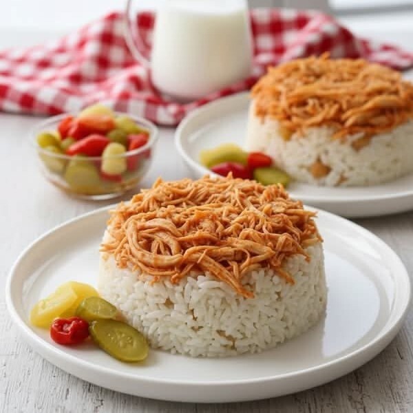 Pilav üstü Tavuk Döner Ayran