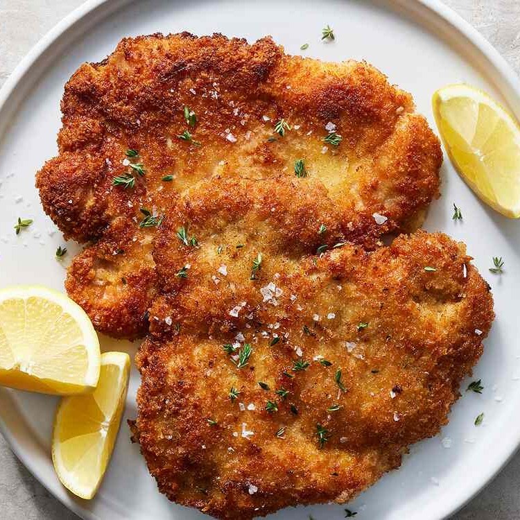 Beğendili Scnitzel