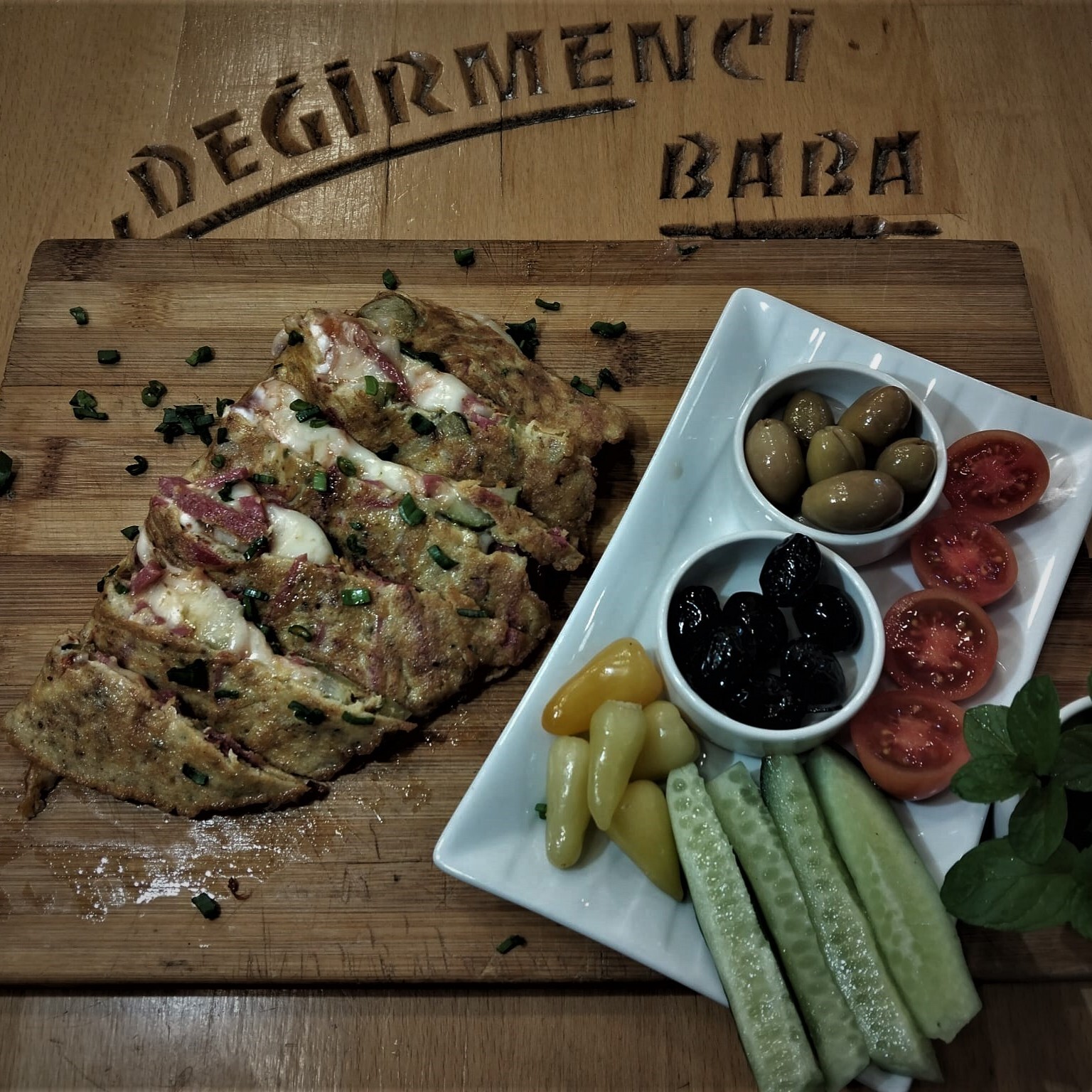 Sebzeli Omlet