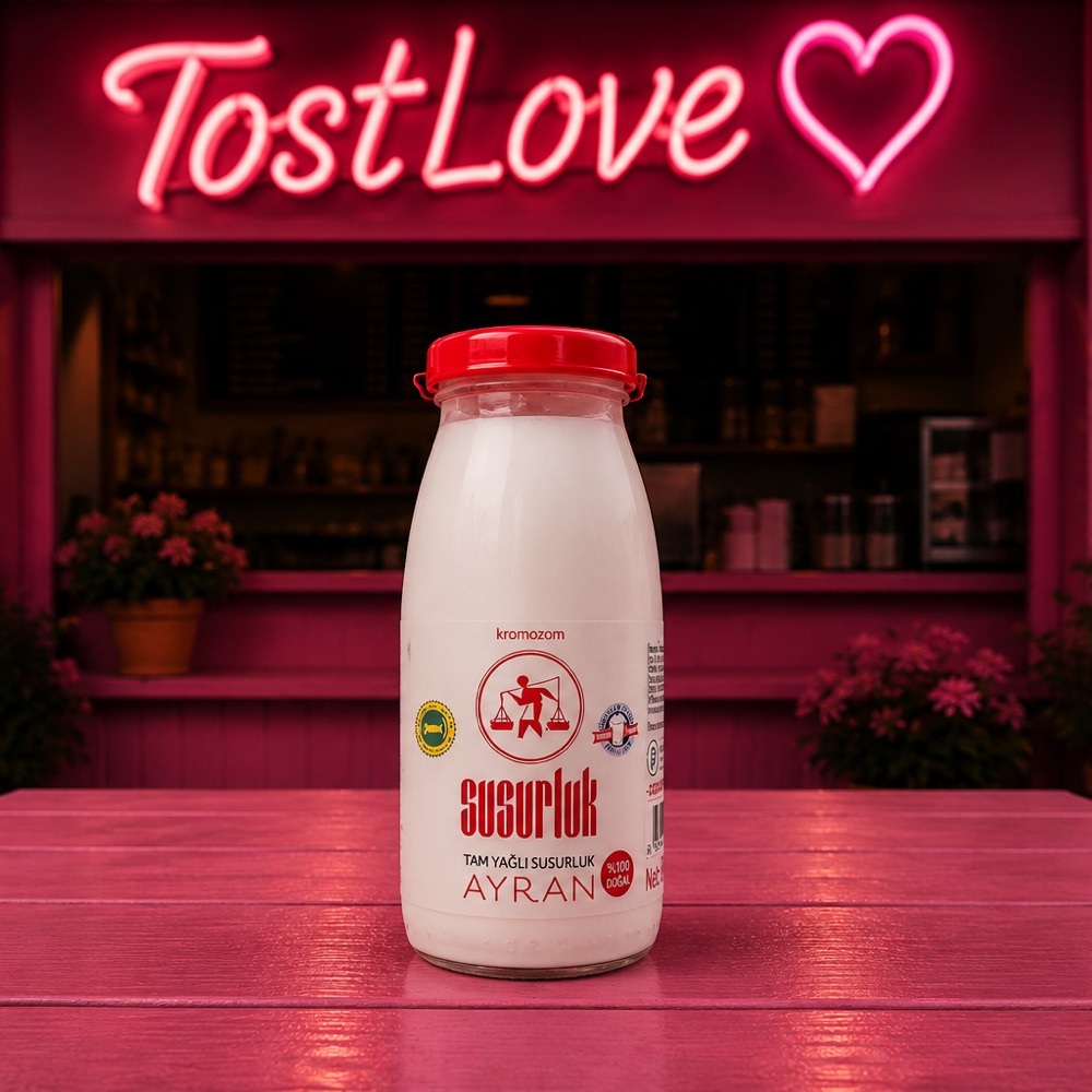 Ayran Cam Şişe