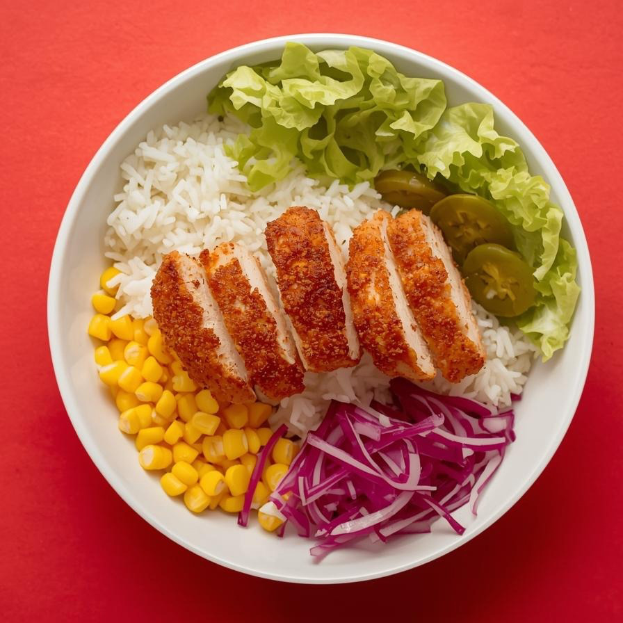 Ton Balıklı Pilav Bowl